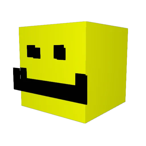 BirdyyLovesIt Minecraft avatar head, 3D render