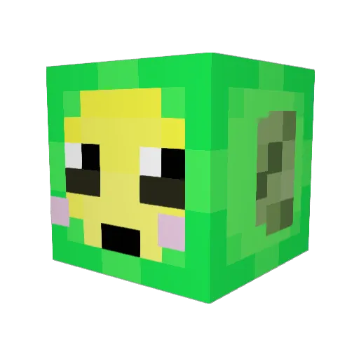 Birnen_Yoghurt Minecraft avatar head, 3D render