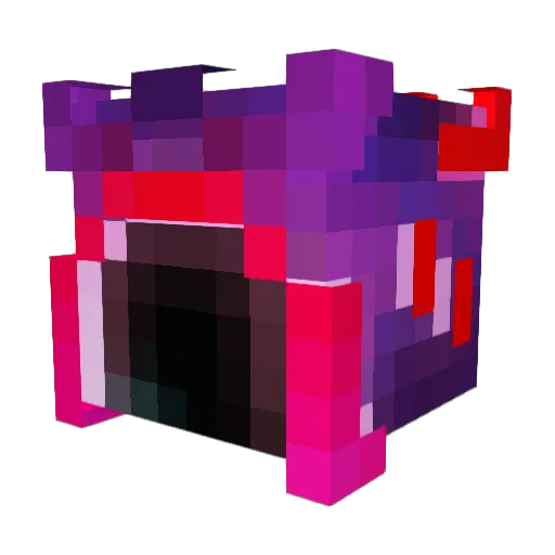 Bisamax86 Minecraft avatar head, 3D render