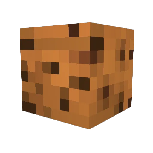 BiscoitoRZ Minecraft avatar head, 3D render