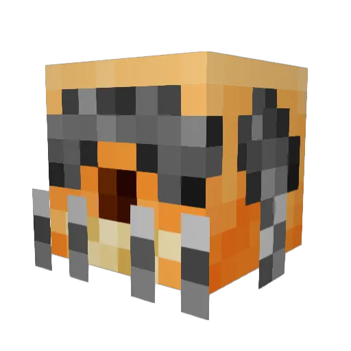 Biscuit6191 Minecraft avatar head, 3D render