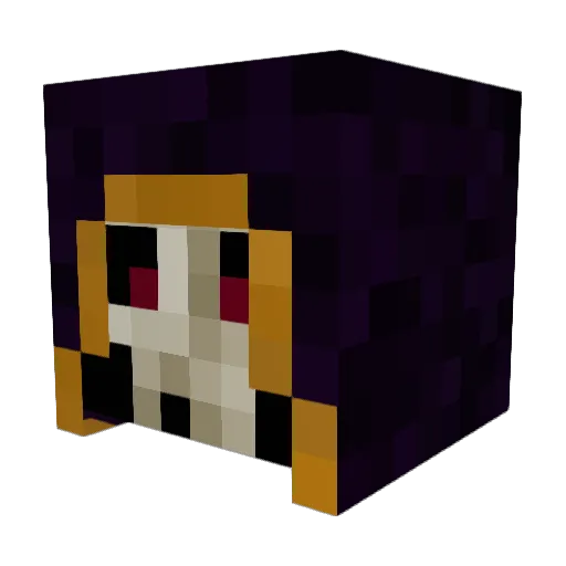 Bishop1005 Minecraft avatar head, 3D render