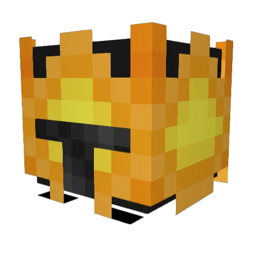 Bishop_031 Minecraft avatar head, 3D render