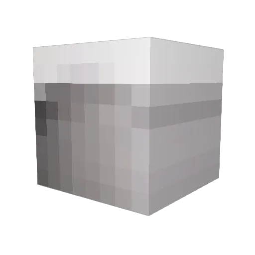 BislyKit Minecraft avatar head, 3D render