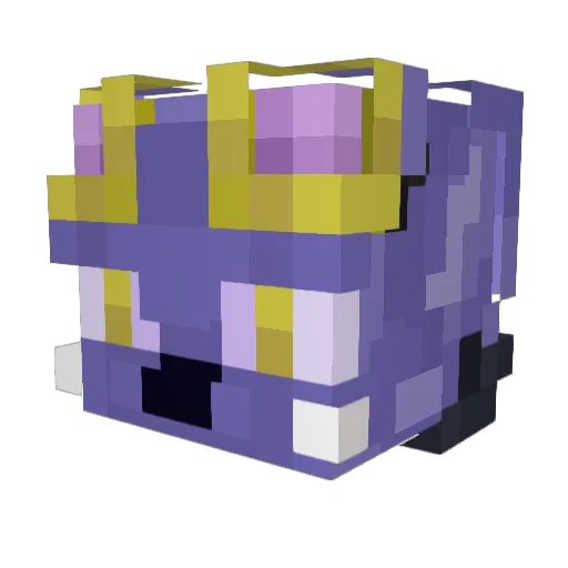 Bismarkus Minecraft avatar head, 3D render