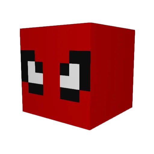BitBucket1982 Minecraft avatar head, 3D render