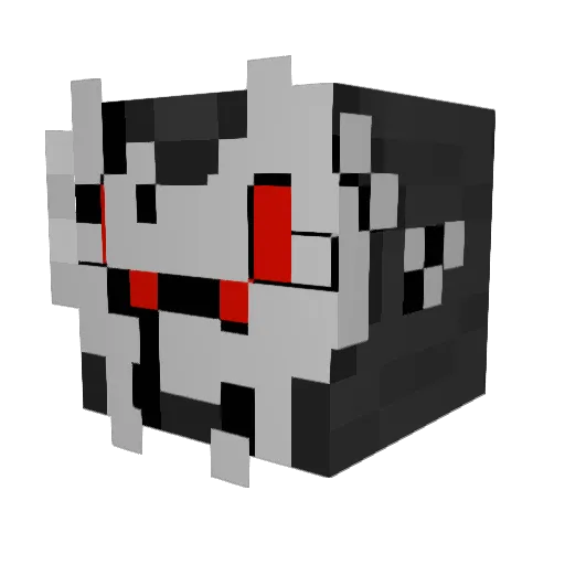 BitOwl404 Minecraft avatar head, 3D render