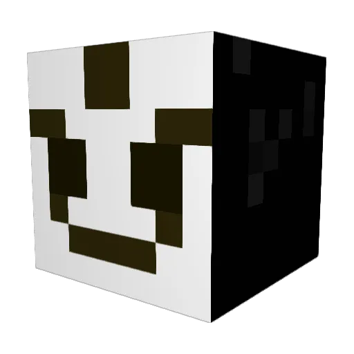 BitbMoose Minecraft avatar head, 3D render