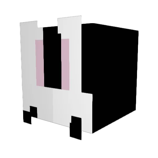 BiteSizedTwix Minecraft avatar head, 3D render