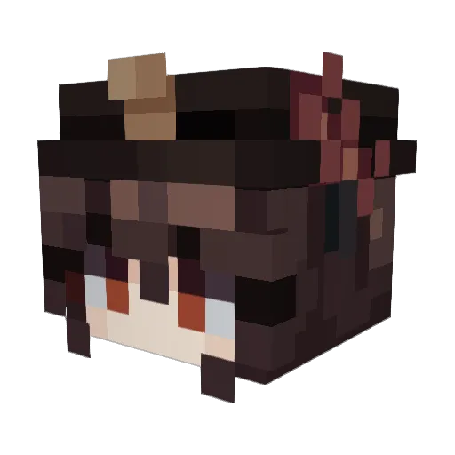 BitingBeast5053 Minecraft avatar head, 3D render