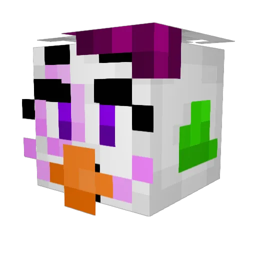 BitsByteBro Minecraft avatar head, 3D render