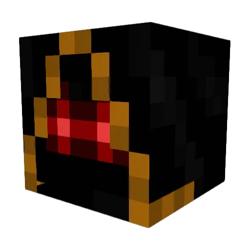 Bitterholz Minecraft avatar head, 3D render