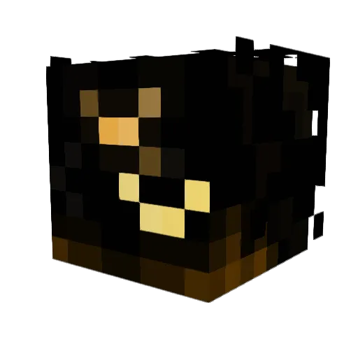 Minecraft-Avatar von BittleVR: Kopf als 3D-Render