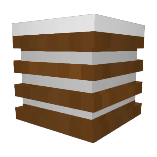 Bityz Minecraft avatar head, 3D render