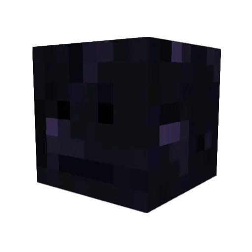 Bivver Minecraft avatar head, 3D render