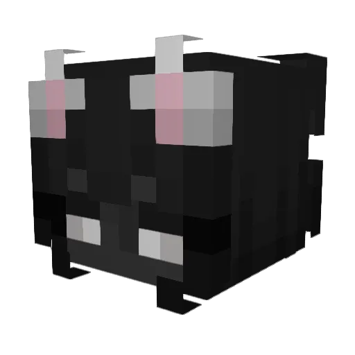 Bixbyteh Minecraft avatar head, 3D render