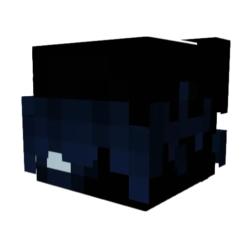 Bixel314 Minecraft avatar head, 3D render