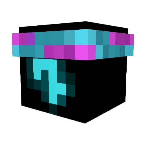 Bixorr Minecraft avatar head, 3D render
