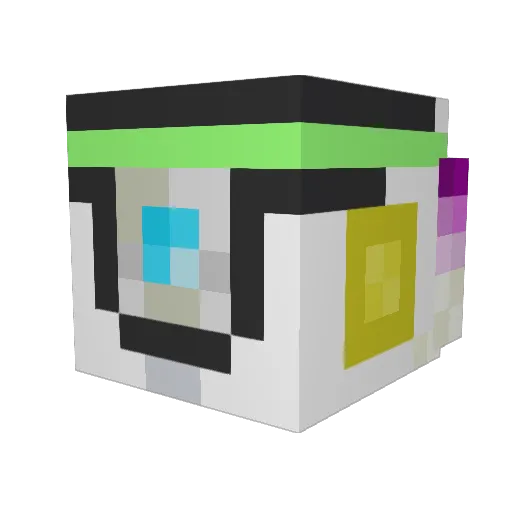BizarreAvatar Minecraft avatar head, 3D render