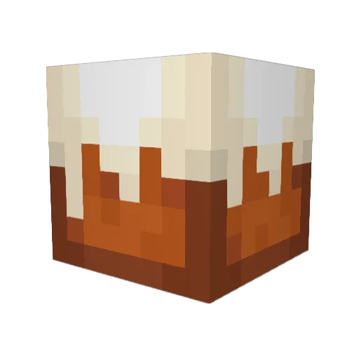 BizarreCake Minecraft avatar head, 3D render