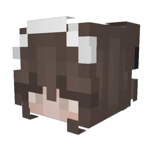 Bizcochito10 Minecraft avatar head, 3D render