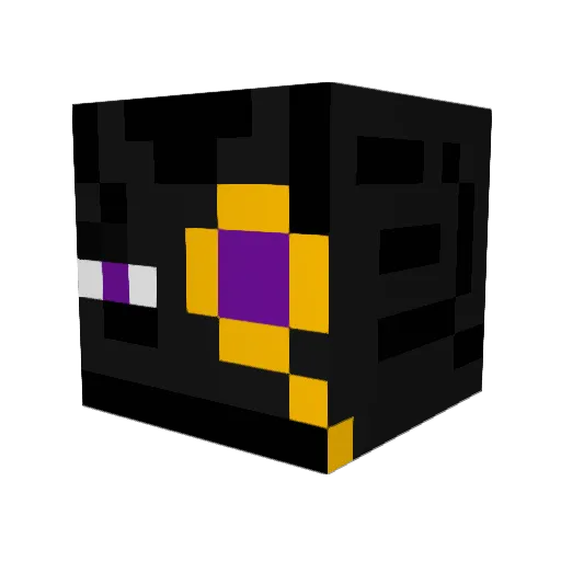 BiziweeYT Minecraft avatar head, 3D render