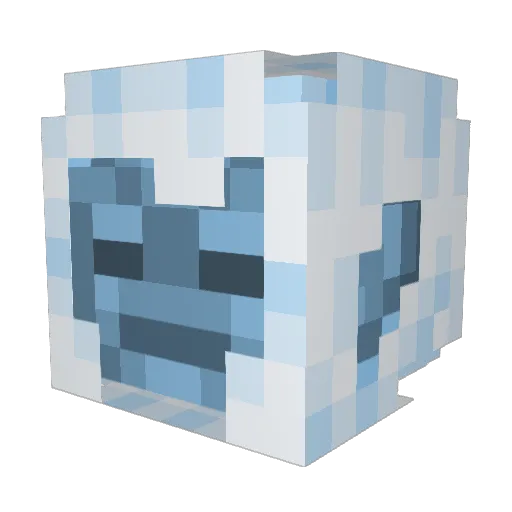 BizzyPig20 Minecraft avatar head, 3D render
