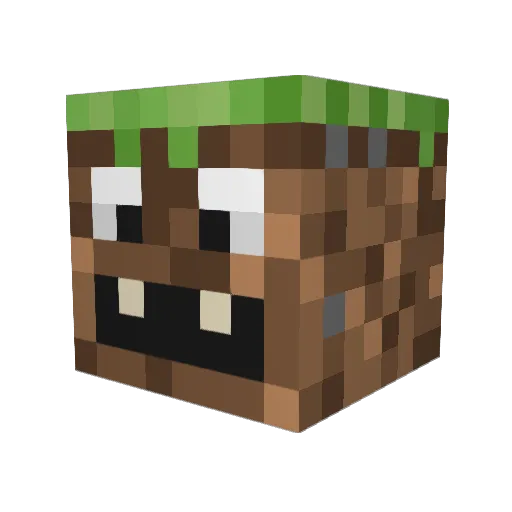 Bjob21 Minecraft avatar head, 3D render