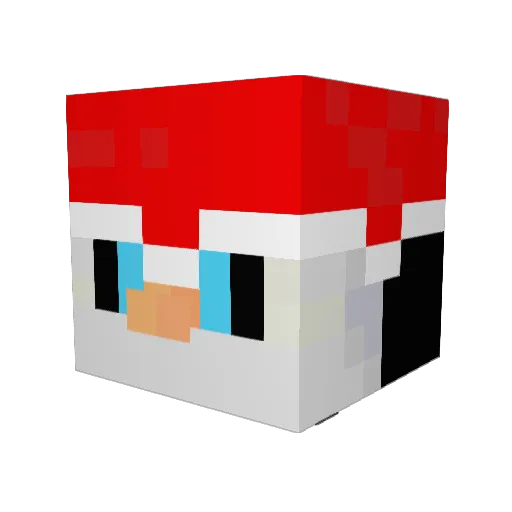 Bjoern99 Minecraft avatar head, 3D render