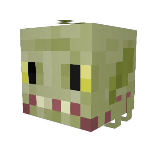 BkobeB Minecraft avatar head, 3D render