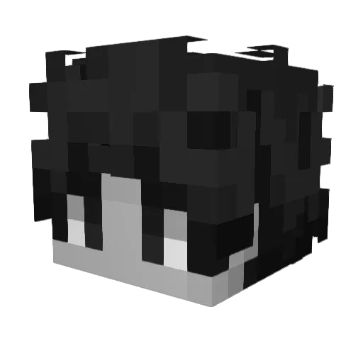 Bl1tzMC_ Minecraft avatar head, 3D render