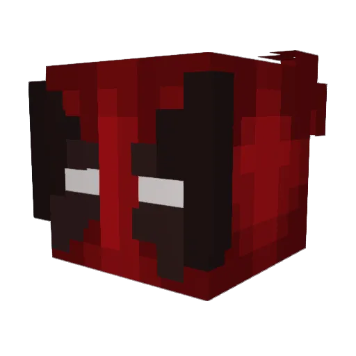 Bl4d3rR Minecraft avatar head, 3D render
