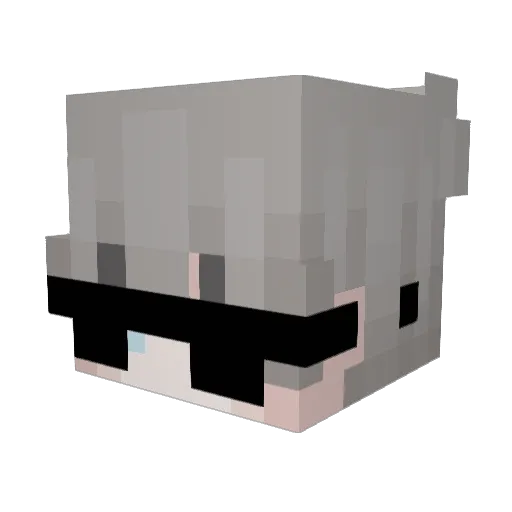 Bl4tzi0 Minecraft avatar head, 3D render