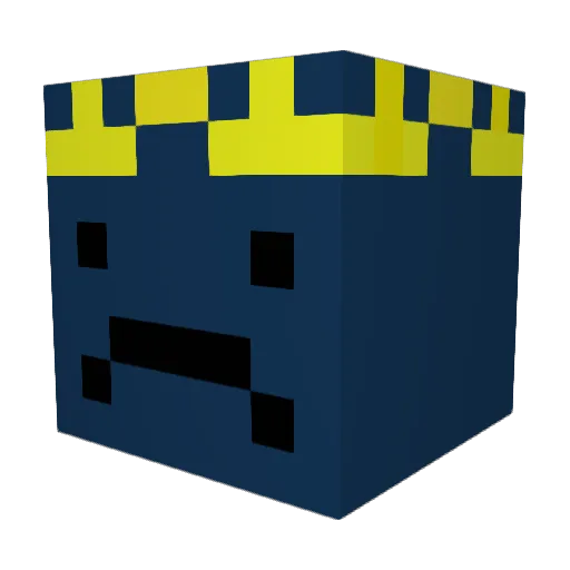 Bl4ze2 Minecraft avatar head, 3D render