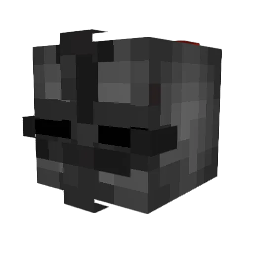 BlUnt_Roccat Minecraft avatar head, 3D render