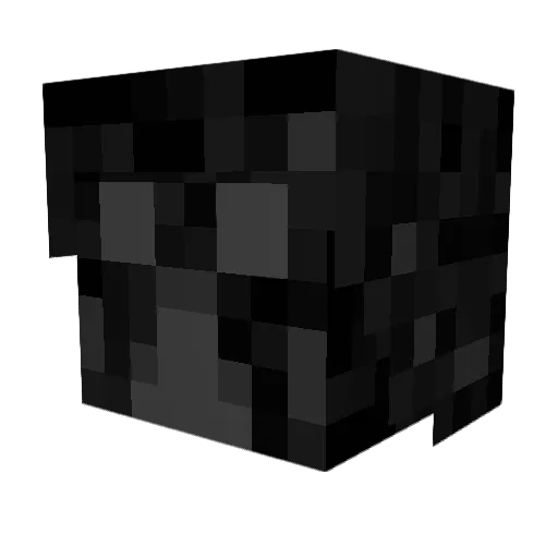 BlaBabar Minecraft avatar head, 3D render