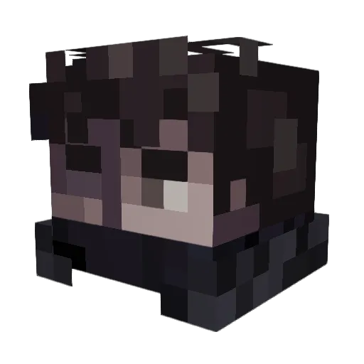BlaZ_X Minecraft avatar head, 3D render