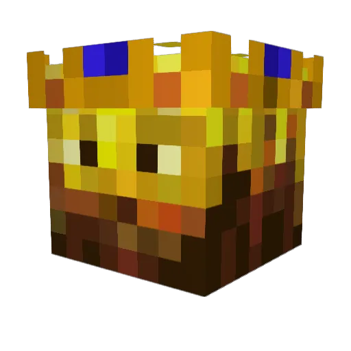 BlaZe_Voltage10 Minecraft avatar head, 3D render