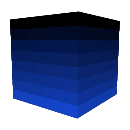 BlackC20 Minecraft avatar head, 3D render
