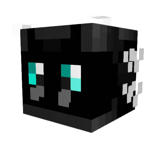 BlackCobra73 Minecraft avatar head, 3D render