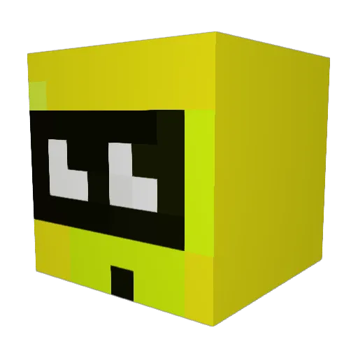 BlackJohnMayer Minecraft avatar head, 3D render