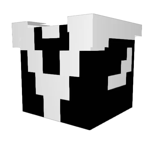 BlackMaelstrom Minecraft avatar head, 3D render