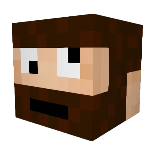 BlackOps2Man73 Minecraft avatar head, 3D render