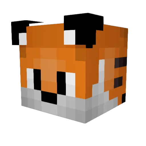 BlackPearl1699 Minecraft avatar head, 3D render