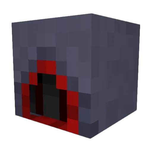 BlackRogueJack Minecraft avatar head, 3D render