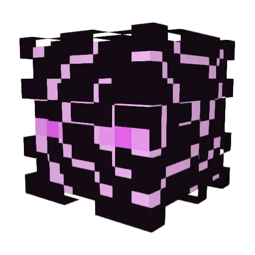 BlackToKill Minecraft avatar head, 3D render
