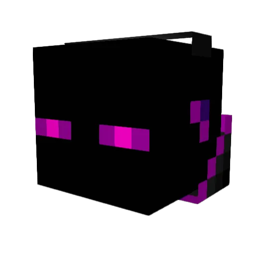 BlackWindow100 Minecraft avatar head, 3D render