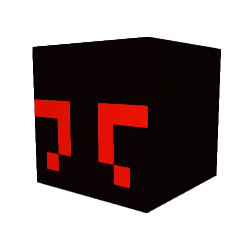 BlackWolf8907 Minecraft avatar head, 3D render