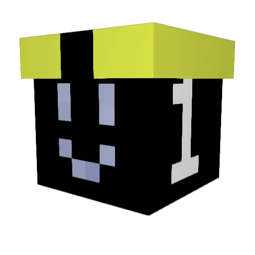 Black_Magic_007 Minecraft avatar head, 3D render