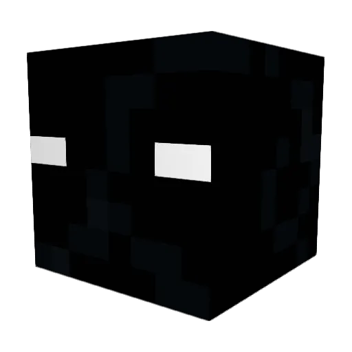 Black_Out101 Minecraft avatar head, 3D render